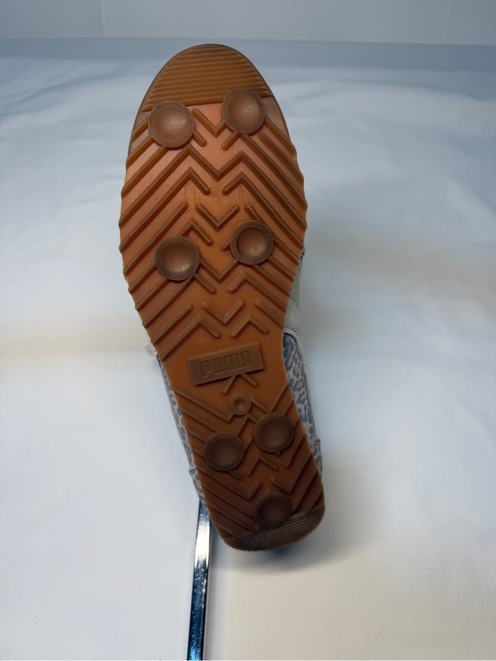Puma Womens Arizona Leo Vapor Grey Like New US 7/ 39 - Picture 11 of 13